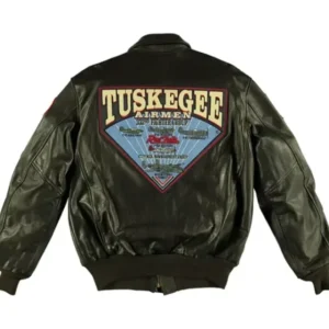 Tuskegee Airmen Bomber Jacket Back 03