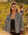 Under a Dark Sun S01 Ava Baya Denim Jacket Side