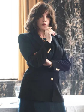 Under a Dark Sun S01 Isabelle Adjani Blue Blazer