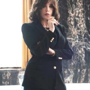 Under a Dark Sun S01 Isabelle Adjani Blue Blazer