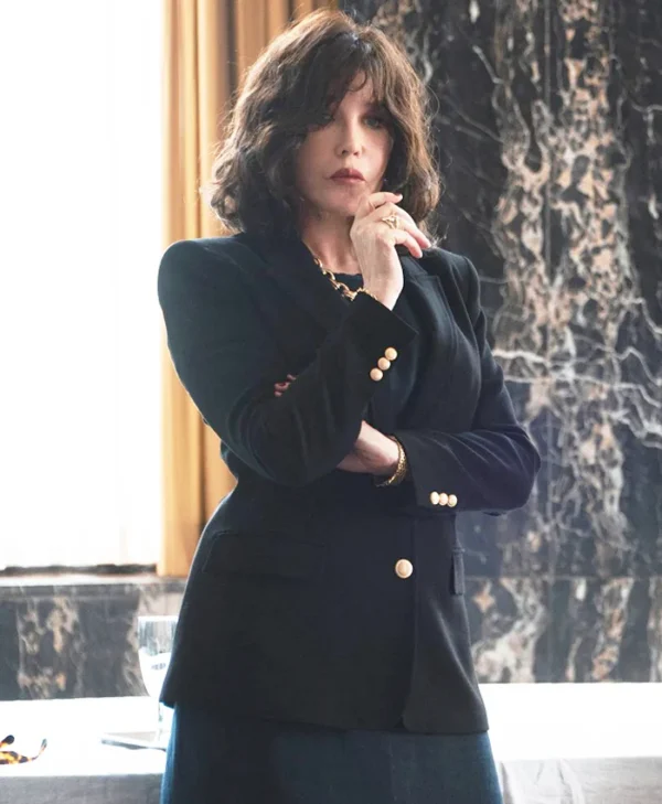 Under a Dark Sun S01 Isabelle Adjani Blue Blazer