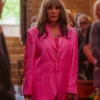 Under a Dark Sun S01 Isabelle Adjani Pink Blazer Side