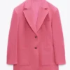 Under a Dark Sun S01 Isabelle Adjani Pink Blazer