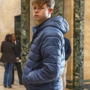 Unforgivable Finn McParland Blue Puffer Jacket
