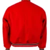 Varsity Red Atlanta Falcons 1967 Wool Jacket For Sale