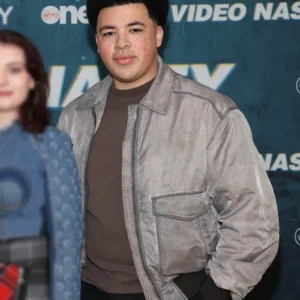 Video Nasty S01 Billy Grey Bomber Jacket