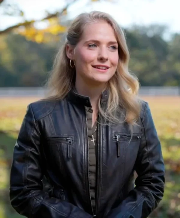Welcome to Plathville S07 Lydia Plath Leather Jacket