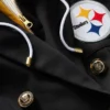 Women Pittsburgh Steelers Black Blazer Closer