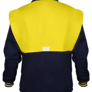 Yellowjackets Samantha Hanratty Yellow and Blue Jacket back