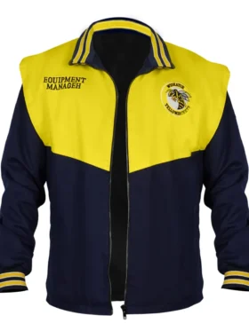 Yellowjackets Samantha Hanratty Yellow and Blue Jacket front