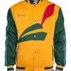 Zach Woods Silicon Valley Pied Piper Letterman Jacket front
