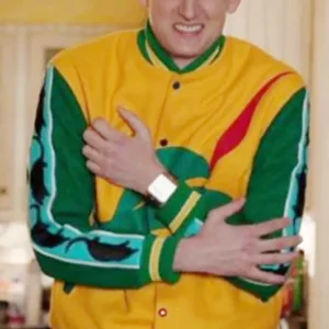 Zach Woods Silicon Valley Pied Piper Letterman Jacket left