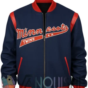 1965 Minnesota Twins Navy Varsity Jacket front