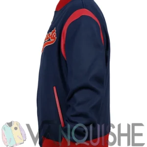 1965 Minnesota Twins Navy Varsity Jacket left