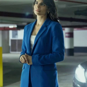 3 Body Problem S02 Claudia Doumit Blue Blazer