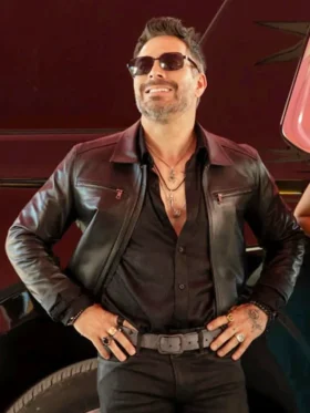 Acapulco S04 Omar Chaparro Leather Jacket Side