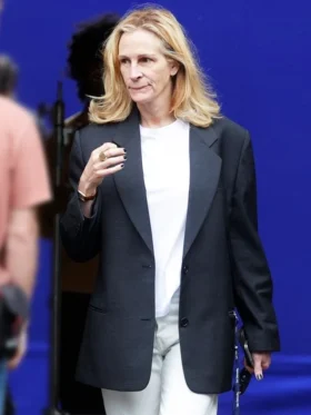 After the Hunt Julia Roberts Black Blazer Side