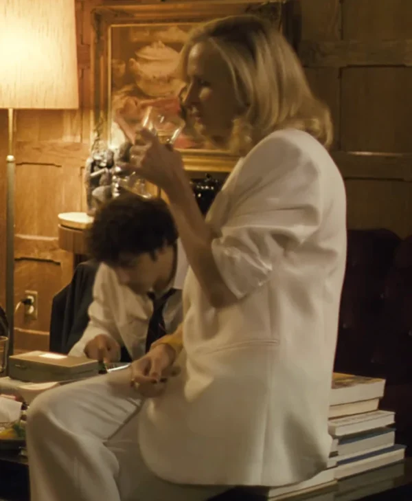 After the Hunt Julia Roberts White Suiting Blazer