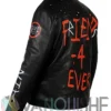 Alexa Bliss Friends 4 Ever Black Leather Jacket left
