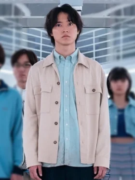 Alice in Borderland S03 Kento Yamazaki Beige Jacket