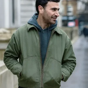 All of You Brett Goldstein Green Jacket Side