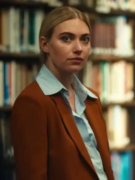 All of You Imogen Poots Brown Blazer