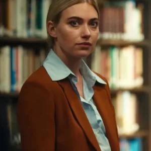 All of You Imogen Poots Brown Blazer