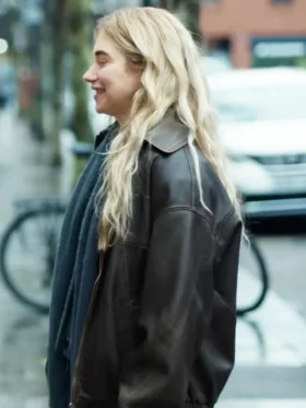 All of You Imogen Poots Leather Jacket