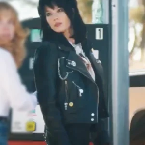 Americana Halsey Biker Leather Jacket