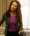 And Just Like That S03 Kristin Davis Green Track Jacket