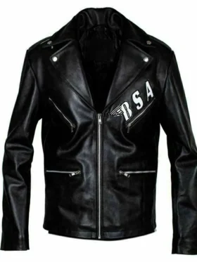 BSA George Michael Leather Jacket Side