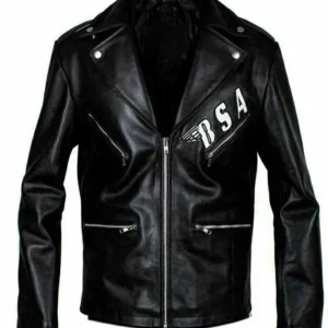 BSA George Michael Leather Jacket Side