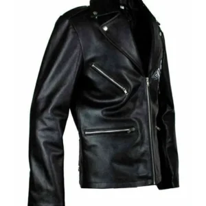 BSA George Michael Leather Jacket Back