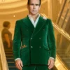 Ballad of a Small Player Colin Farrell Green Blazer Side