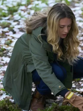 Before Your Father Finds Us Alexa PenaVega Green Coat