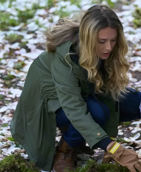Before Your Father Finds Us Alexa PenaVega Green Coat
