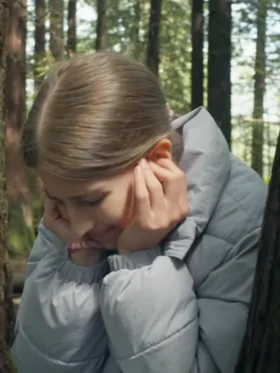 Before Your Father Finds Us Jaeda Lily Miller Grey Puffer Jacket