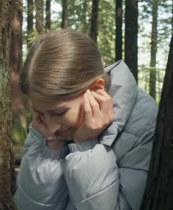 Before Your Father Finds Us Jaeda Lily Miller Grey Puffer Jacket