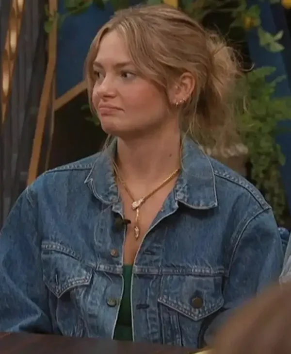 Big Brother S27 Katherine Woodman Blue Denim Jacket