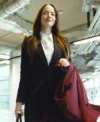 Bugonia Emma Stone Black Blazer Back