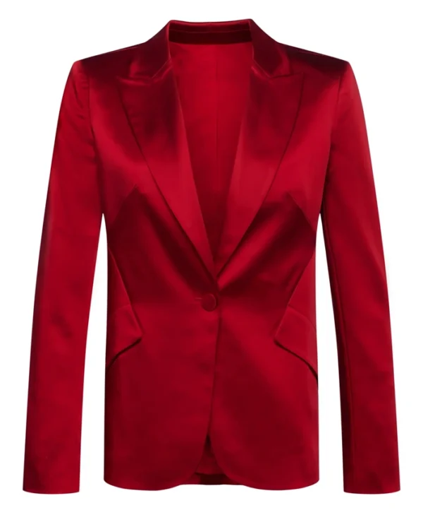 Call Her Alex Alexandra Cooper Red Blazer