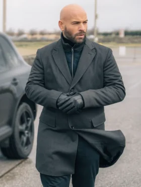 Carjackers Franck Gastambide Black Coat