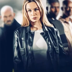 Carjackers Zoé Marchal Black Leather Jacket