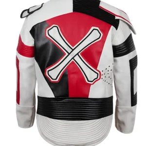 Carlos Descendants 3 White Red Costume Jacket right