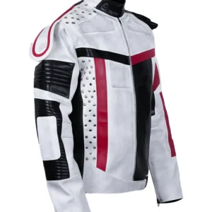 Carlos Descendants 3 White Red Costume Jacket right