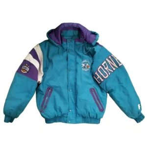 Charlotte Hornets Starter Jacket 90s For Sale