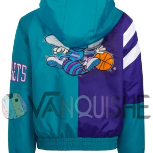 Charlotte Hornets Starter Jacket 90s back