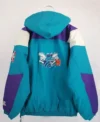 Charlotte Hornets Starter Jacket 90s back style 1