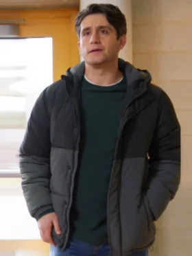 Chicago Fire S13 Jared Lennox Hooded Puffer Jacket