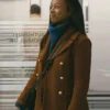 Chicago Med S10 Naomi Howard Brown Peacoat